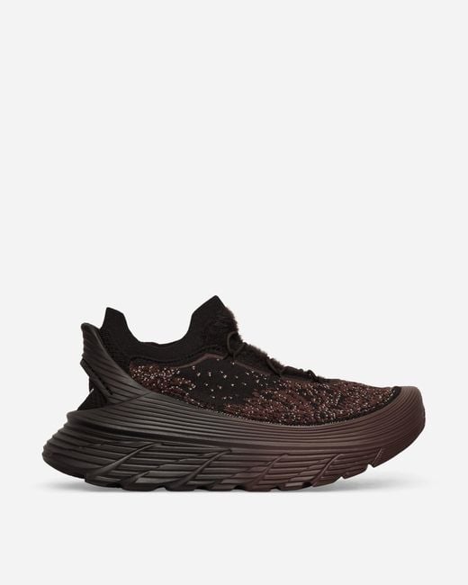 Hoka One One Brown Paria Farzaneh Restore Chukka Sneakers Chocolate for men