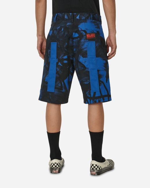 Iuter Blue Dumbo Milano Imperfecta Shorts for men