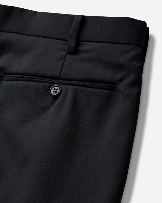 Undercover Black Men S Wool Twill Pants for men