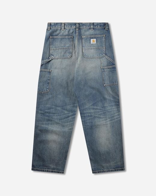 Carhartt Blue S Og Single Knee Pants (Worn Used Wash) for men