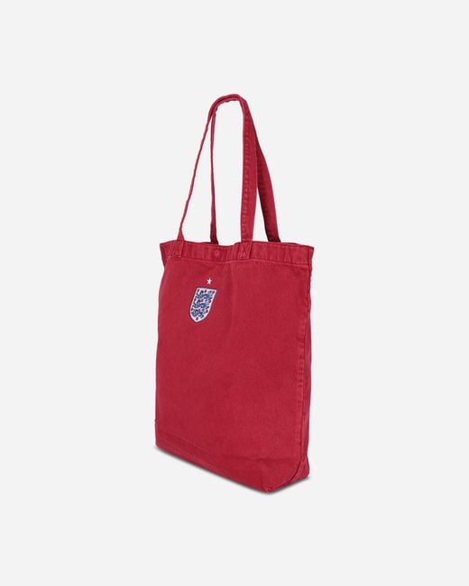 Levi's Red England Football Tote Bag for men