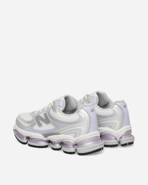 New Balance White Abzorb 2000 Sneakers Reflection Smoked for men