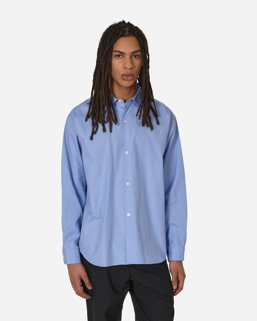 mfpen Blue Generous Shirt Oxford for men