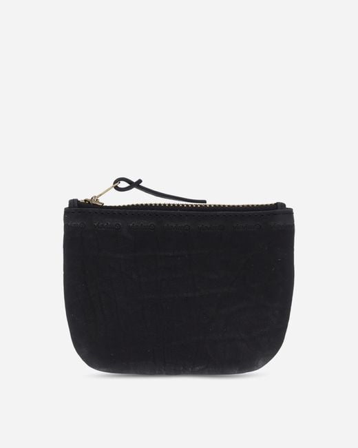 Visvim Black Leather Wallet for men