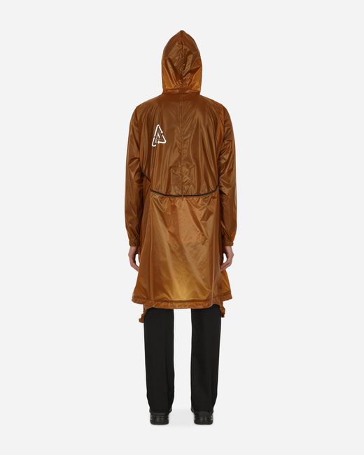 Undercover Brown Packable Parka Jacket for men