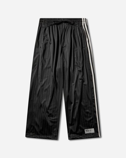 Y-3 Black Basketball Track Pants for men