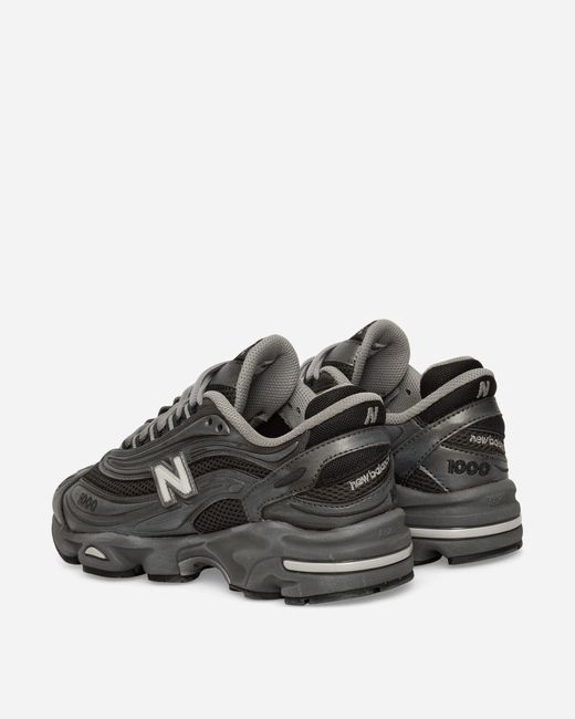 New Balance Gray 1000 Sneakers Metallic for men