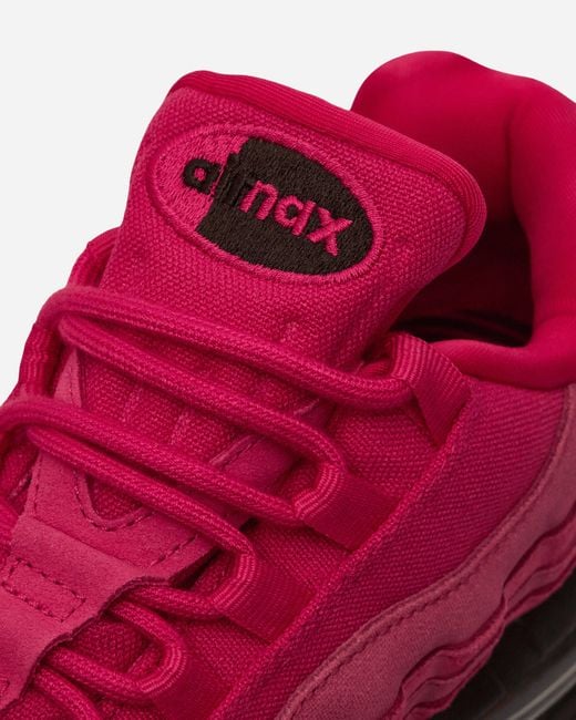 Nike Pink Air Max 95 Sneakers Fireberry for men