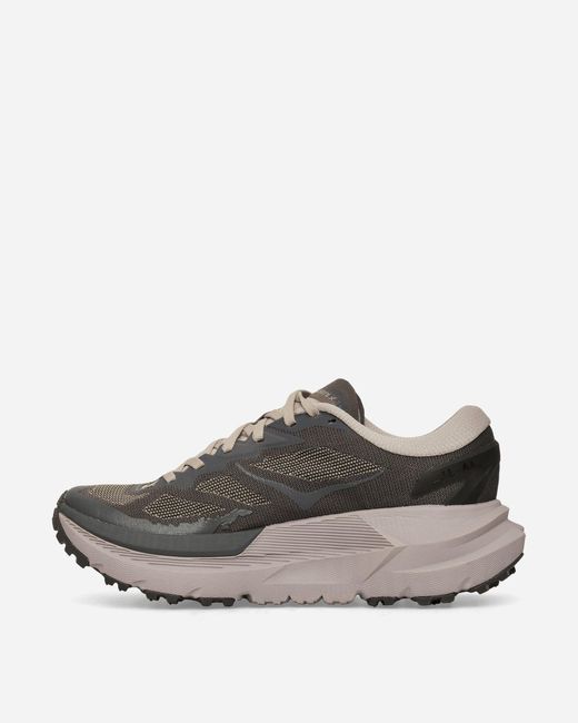_J.L - A.L_ Gray Hoka Mafate X Sneakers Beluga / Volcanic Ash for men