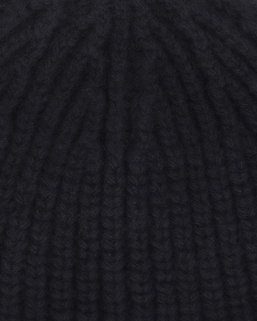 Stone Island Black Light Rws Geelong Wool Beanie for men