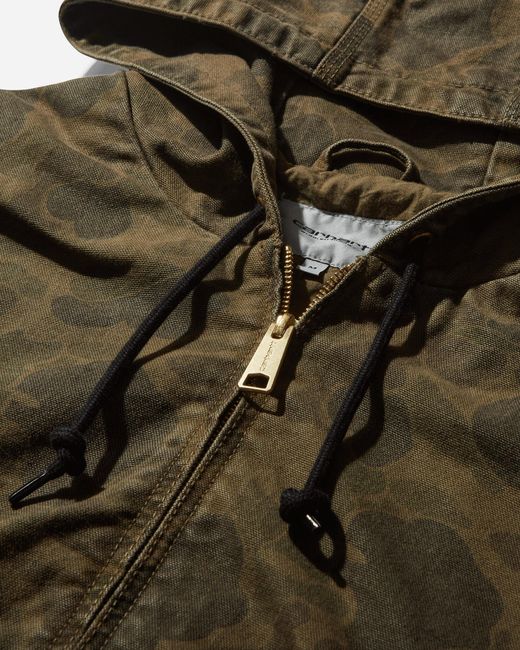 Carhartt S Duck Active Jacket Camo Duck Office in Green for Men Lyst