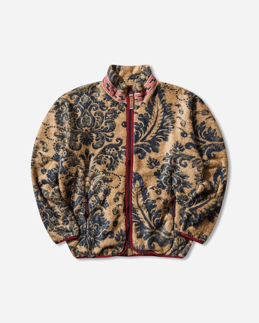 Gilet Polaire Kapital Damask – Homme Taille L, Couleur Marron, Occasion Parfait état, Japon