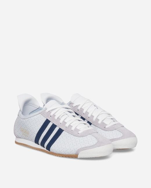 Adidas White Italia 60s Sneakers Blue / Grey for men