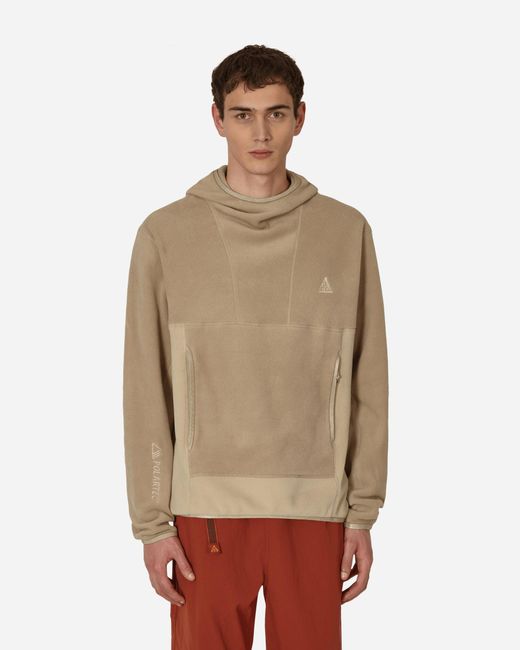Nike Acg PolartecÂ® Wolf Tree Hoodie Beige in Natural for Men | Lyst