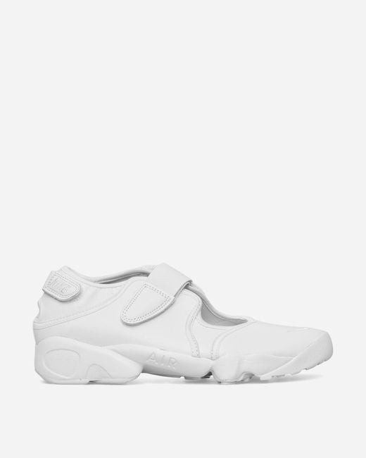 Nike Women S Air Rift Leather Sandals White
