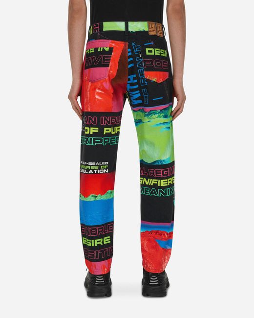 Cav Empt Multicolor S.o.m 1994 Denim Pants for men