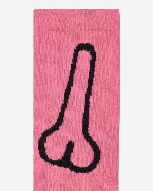 Aries Pink Willy Socks for men