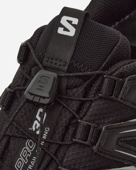 Salomon Black Xa Pro 3d Gore-tex Sneakers / Silver for men