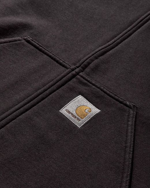 Carhartt Black Men S Active Sweat Jacket (stone Washed) for men