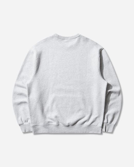 Carhartt Gray Pond Corps Sweatshirt Ash Heather for men