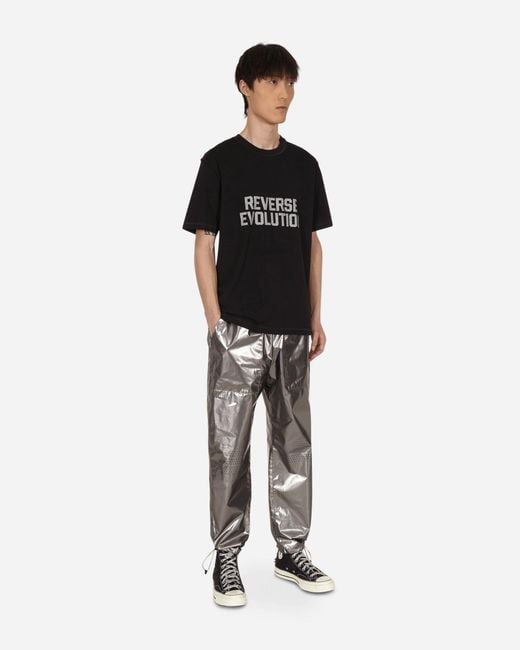 SLAM JAM Gray Devo Reverse Evolution Pants for men