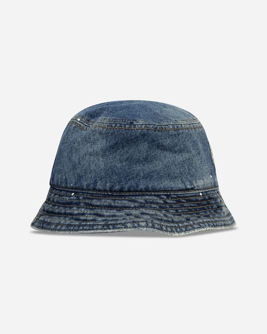Carhartt Blue Belmar Bucket Hat (Destroy Wash) for men