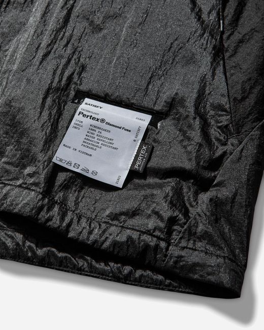 Satisfy Black Women S Pertex Diamond Fuse Windbreaker