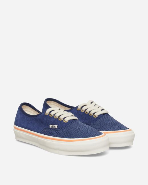 Vans Blue Authentic 44 Siped Vibram Amphibian Sneakers Deep for men