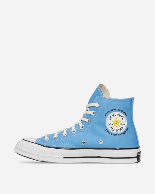 Sky High Farm Blue Converse Chuck 70 Hi Sneakers for men