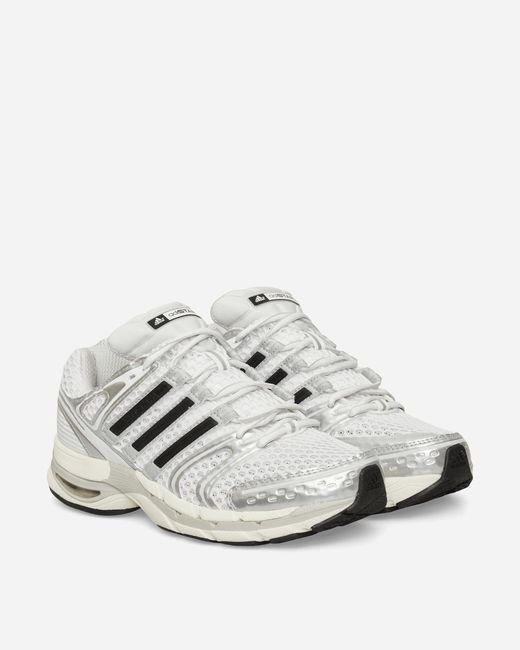 Adidas White Adistar Control 5 Sneakers Metallic One Core for men