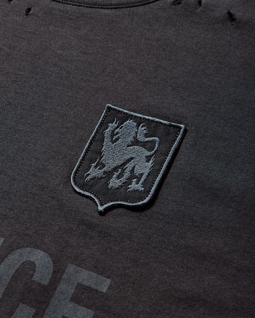 Umbro Black Offence Defence T-shirt Washed for men