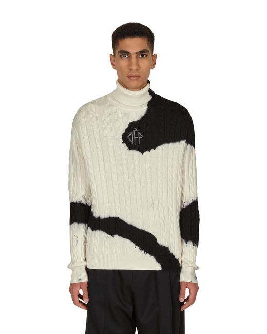 crew neck sweater with tie