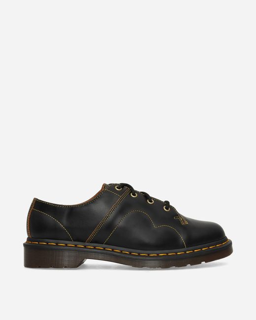 Dr. Martens Black Church Leather Monkey Shoes for men