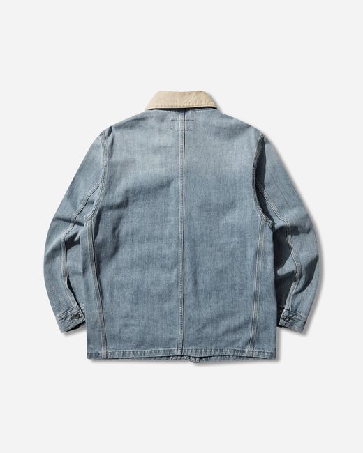Carhartt Blue Warren Chore Coat Dusty H for men