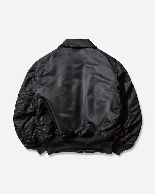 Alpha Industries Black S Cwu-45 Heritage Bomber Jacket for men