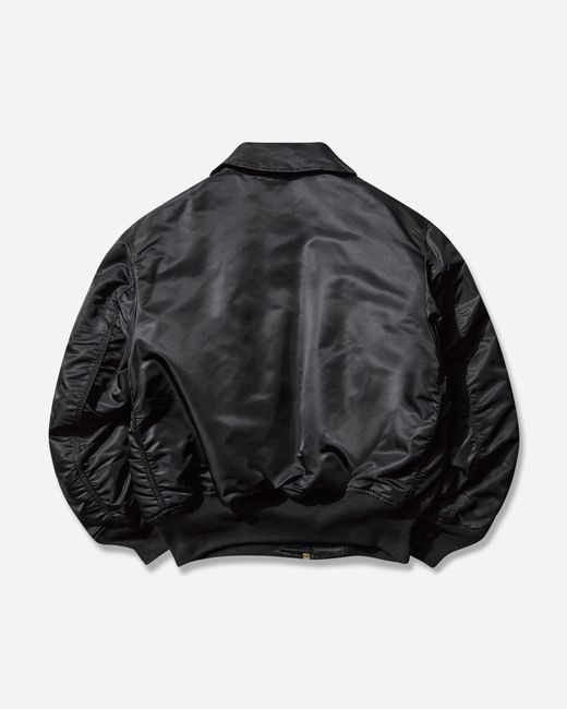 Alpha Industries Black S Cwu-45 Heritage Bomber Jacket for men