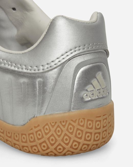 Adidas White Women S Taekwondo Mei Elite Sneakers Silver Metallic