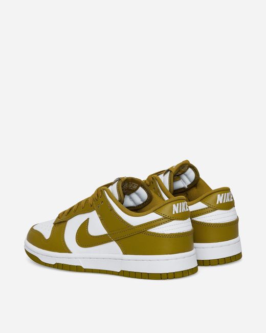 Nike Yellow Dunk Low Retro Sneakers Pacific Moss for men