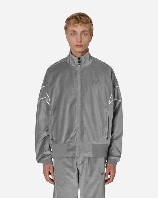 adidas Originals Blue Version Challenger Track Top in Grey for Men ...