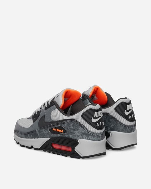 Nike Gray Air Max 90 Premium Cinder Cone Sneakers Smoke Grey / Black for men