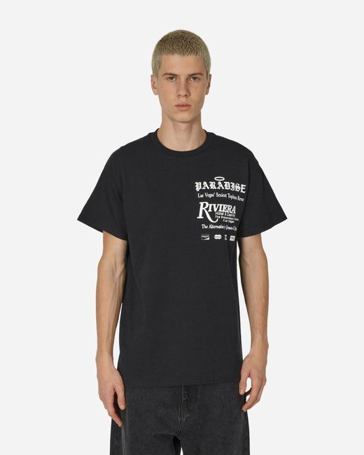 Paradis3 Black No Ifs Ands Or T-shirt for men