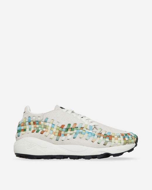 Nike White S Air Footscape Woven Sneakers Summit