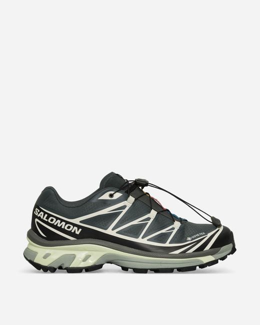 Salomon Green Xt-6 Gore-Tex Sneakers Urban / / Lime Cream for men