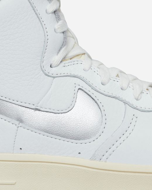 Nike White Wmns Air Force 1 Sculpt Sneakers for men