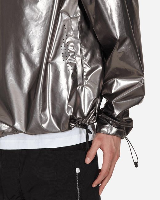 SLAM JAM Gray Devo Reverse Evolution Track Top for men