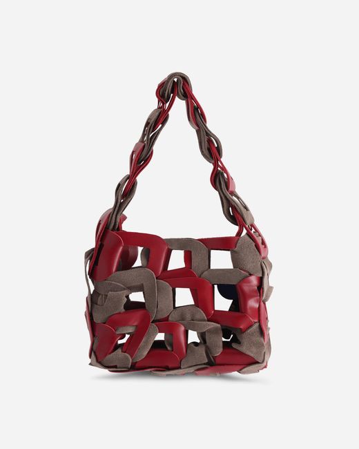 SC103 Red Mini Links Tote Bag Bounty
