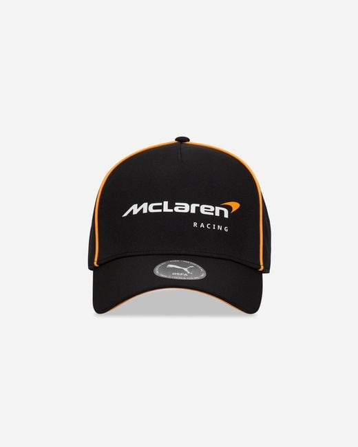 PUMA Black Mclaren Racing Baseball Cap for men