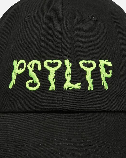 PSY LYF Black Logo Cap for men