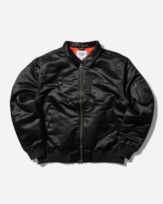 Vans Black Otw Bomber Jacket for men