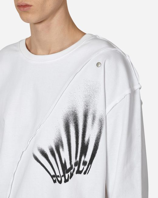 LUEDER White Sophie Longsleeve T-shirt for men